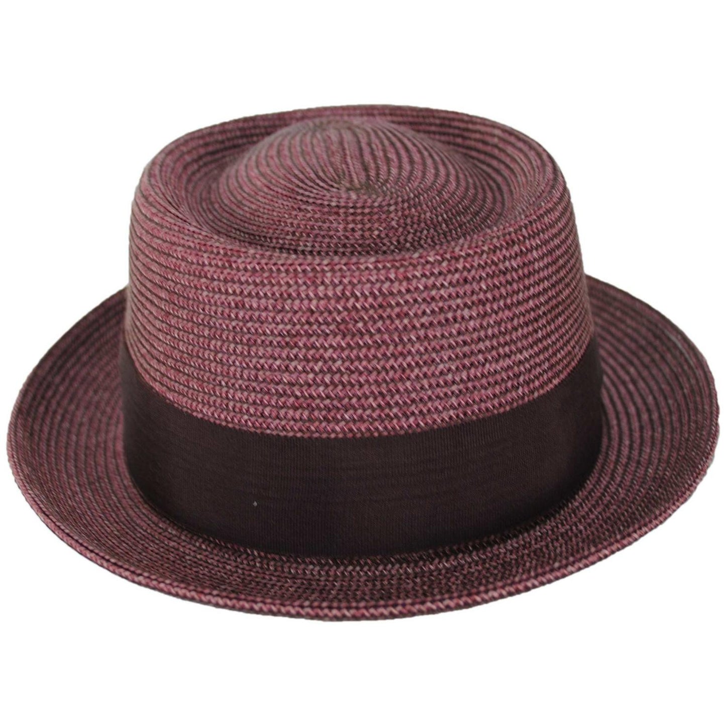 Bailey 1922 | Waits Sewn Braid Straw Pork Pie Hat | 127798 | front | FIG