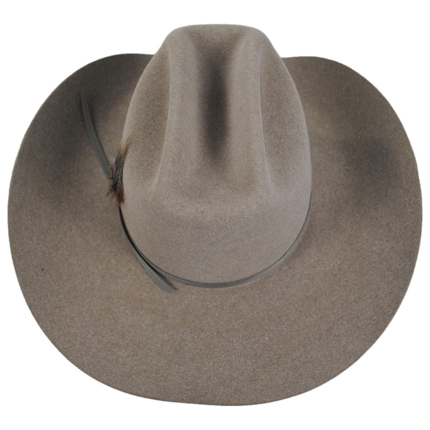 Stetson | Falcon 6X Fur Felt Western Hat | 130762 | top | STONE