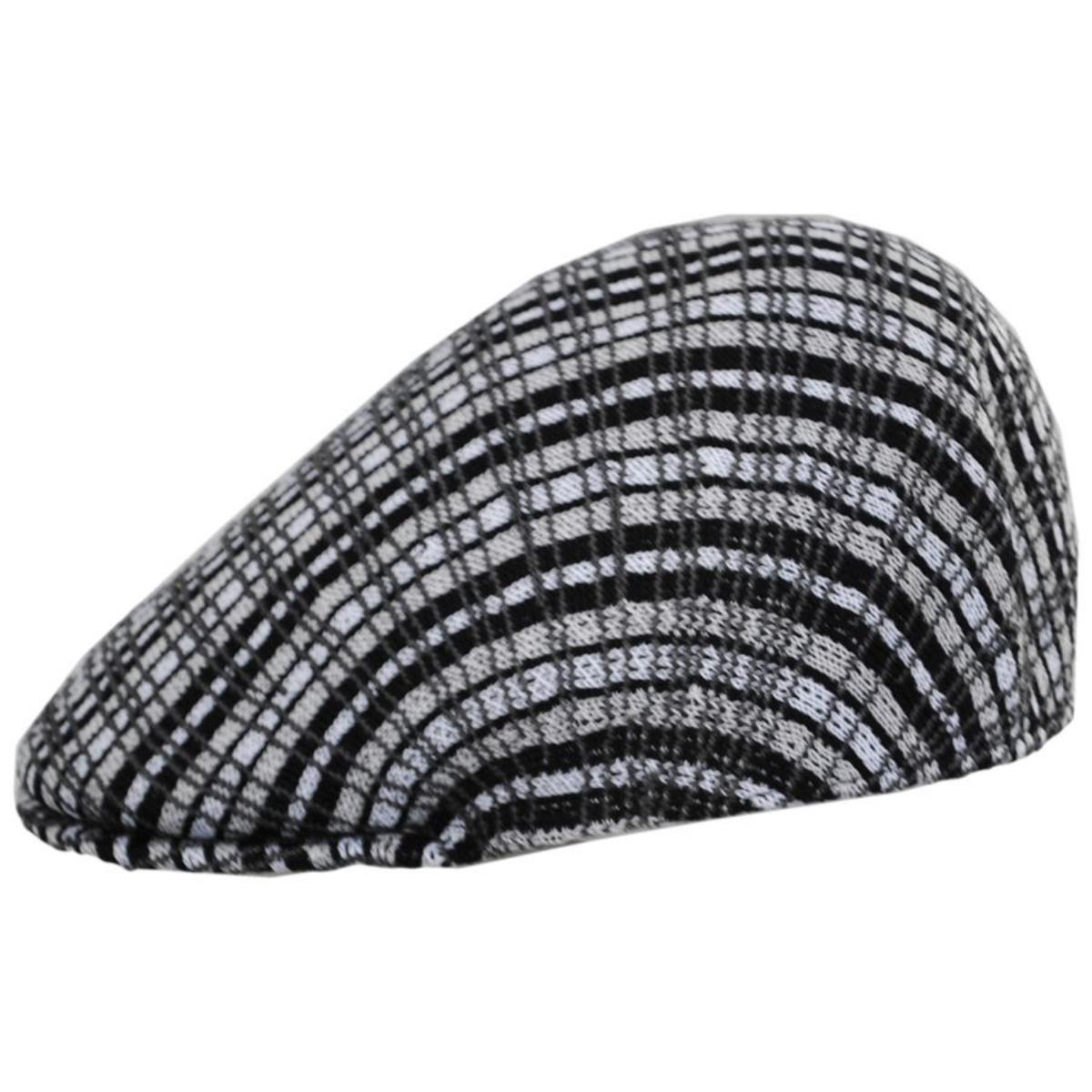Kangol | Prep Plaid 507 Ivy Cap | 161015 | profile | BLACK PLAID