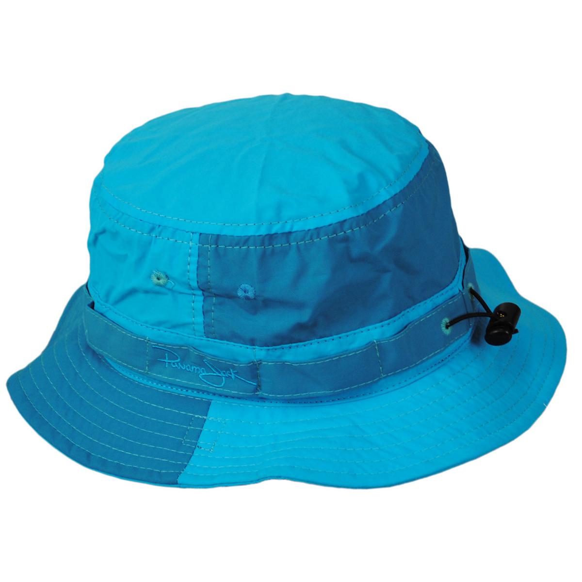 Panama Jack | Kid's Copper Nylon Boonie Hat | 508205 | profile | TURQUOISE