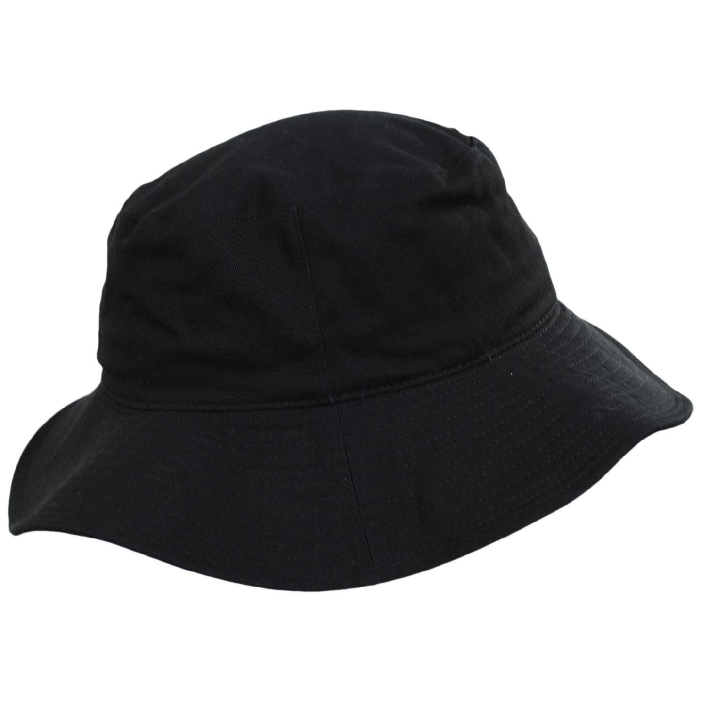 Kangol | Washed Cotton Fisherman Bucket Hat | 185803 | profile | BLACK