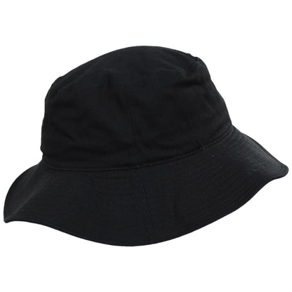 Kangol | Washed Cotton Fisherman Bucket Hat | 185803 | profile | BLACK