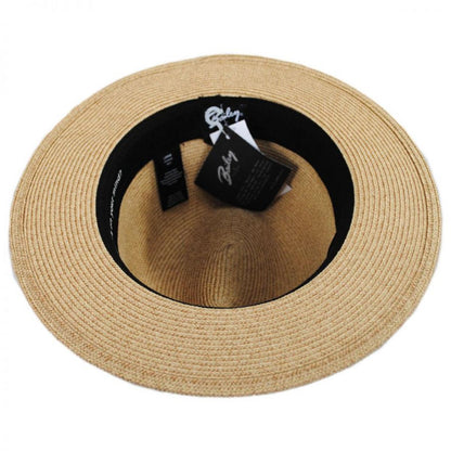 Bailey 1922 | Hester Toyo Straw Blend Fedora Hat | 127849 | under | SAND
