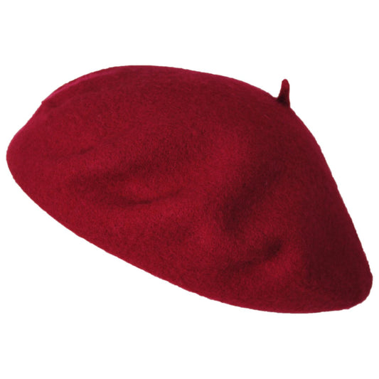 Village Hat Shop | Kid's Classic Wool Beret | 512000 | lead | RED