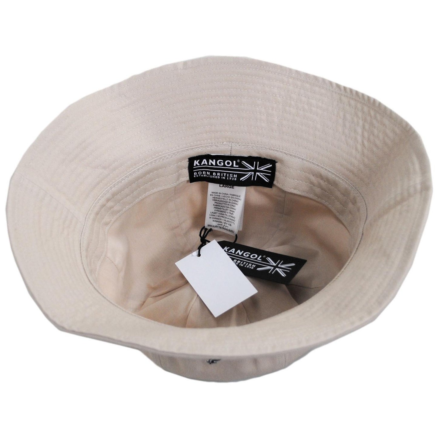 Kangol | Washed Cotton Casual Bucket Hat | 185804 | under | KHAKI