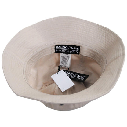 Kangol | Washed Cotton Casual Bucket Hat | 185804 | under | KHAKI