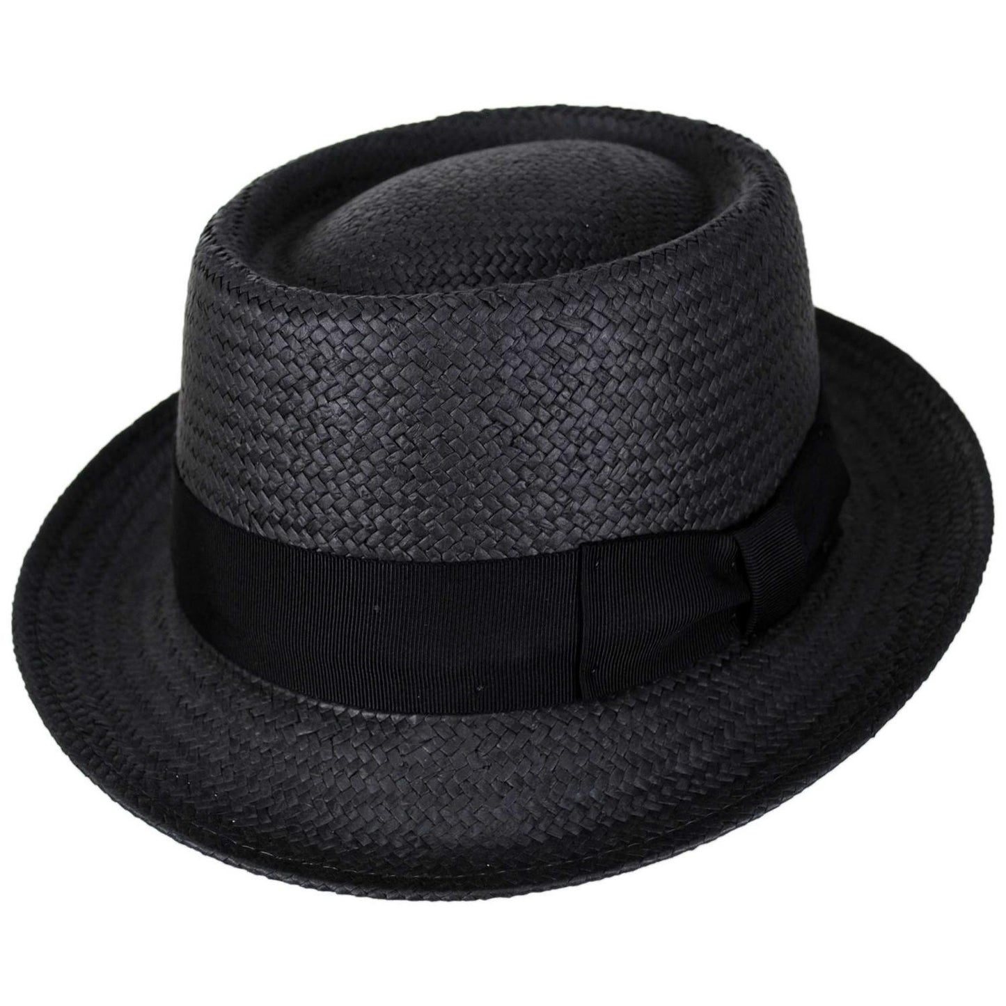 Bailey 1922 | Darron Sun Raindura Straw Pork Pie Hat | 127939 | lead | BLACK