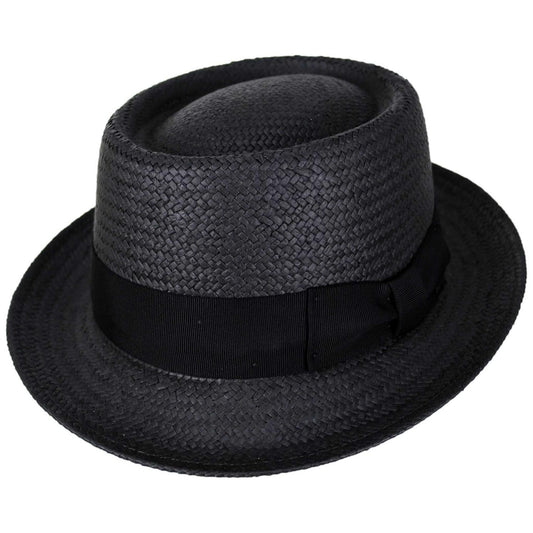 Bailey 1922 | Darron Sun Raindura Straw Pork Pie Hat | 127939 | lead | BLACK