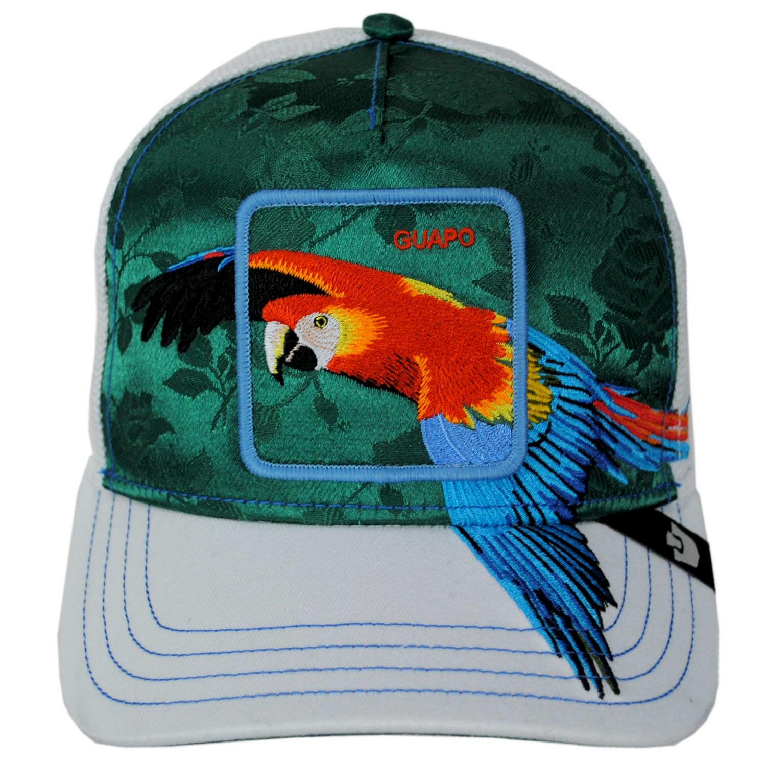 Goorin Bros | Honduras Macaw Jacquard Mesh Trucker Snapback Baseball Cap | 200761 | front | BLANK