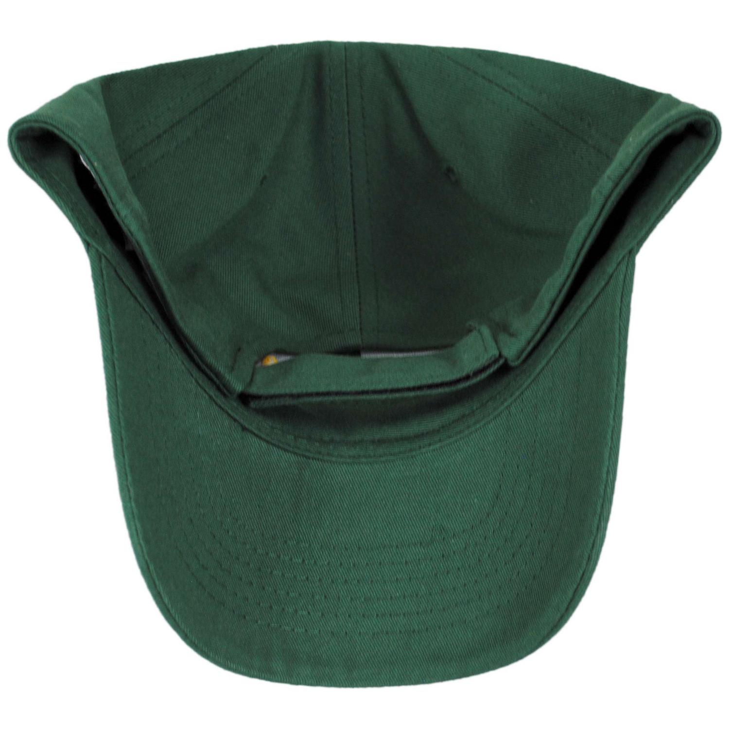 Village Hat Shop | Army Snapback Baseball Cap | 222433 | under | GREEN