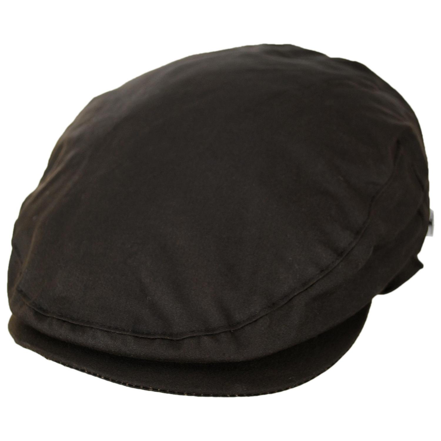 Jaxon & James | British Millerain Wax Cotton Ivy Cap | 170011 | lead | BROWN