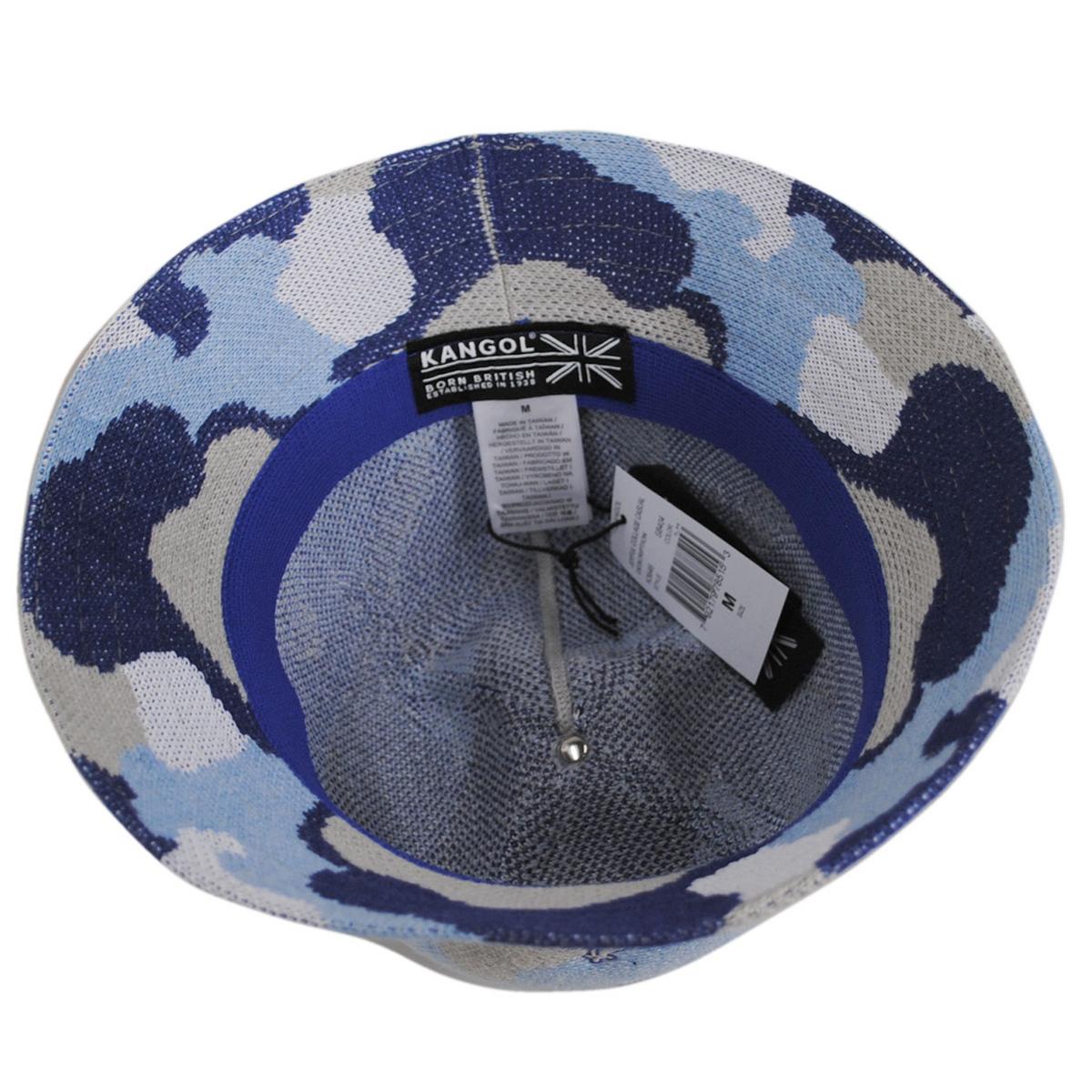 Kangol | Joyful Collage Casual Bucket Hat | 185806 | under | STARRY BLUE MIX