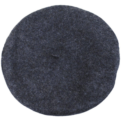 Village Hat Shop | Wool Fashion Beret | 152500 | top | CHARCOAL