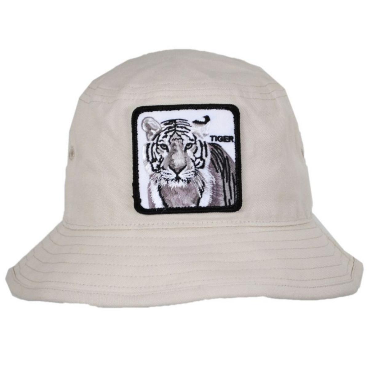 Goorin Bros | Tiger Cotton Bucket Hat | 187502 | front | WHITE