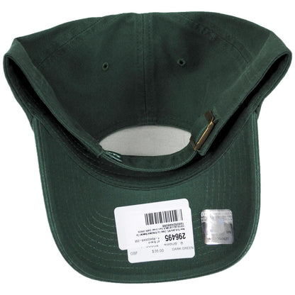 47 Brand | New York Jets NFL Clean Up Strapback Baseball Cap Dad Hat | 203700 | under | DARK GREEN