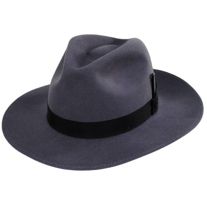 Bailey 1922 | Nilson Fur Felt Fedora Hat | 130389 | lead | SLATE