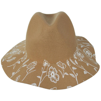 Scala | Layla ProvatoKnit Fedora Hat | 123499 | front | CAMEL