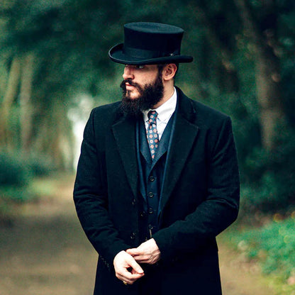 Jaxon Hats | Deadman Wool Felt Top Hat | 193901 | lsmthree | BLACK