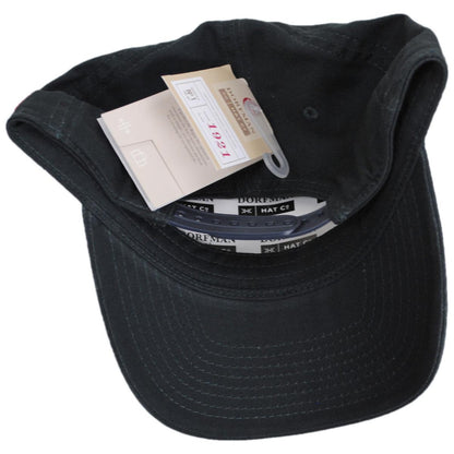 Dorfman Pacific | Top Gun Cotton Snapback Baseball Cap | 200195 | under | NAVY