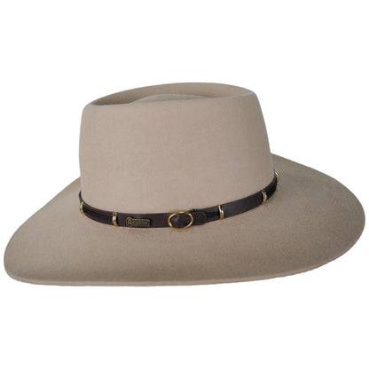 Akubra | The Boss Fur Felt Australian Western Hat | 131712 | profile | SAND