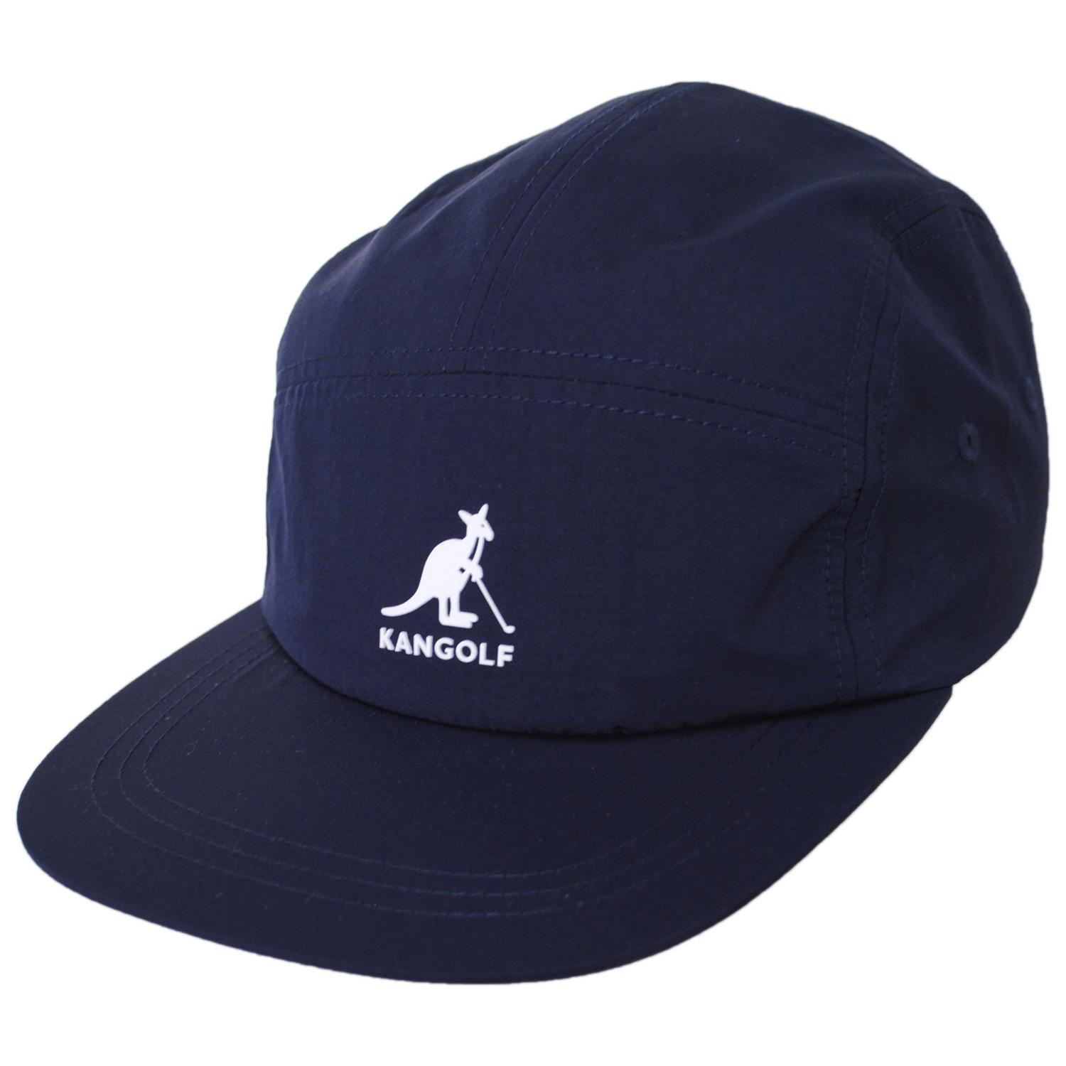 Kangol | Kangolf Birdie 5-Panel Cotton Adjustable Baseball Cap | 201146 | lead | NAVY