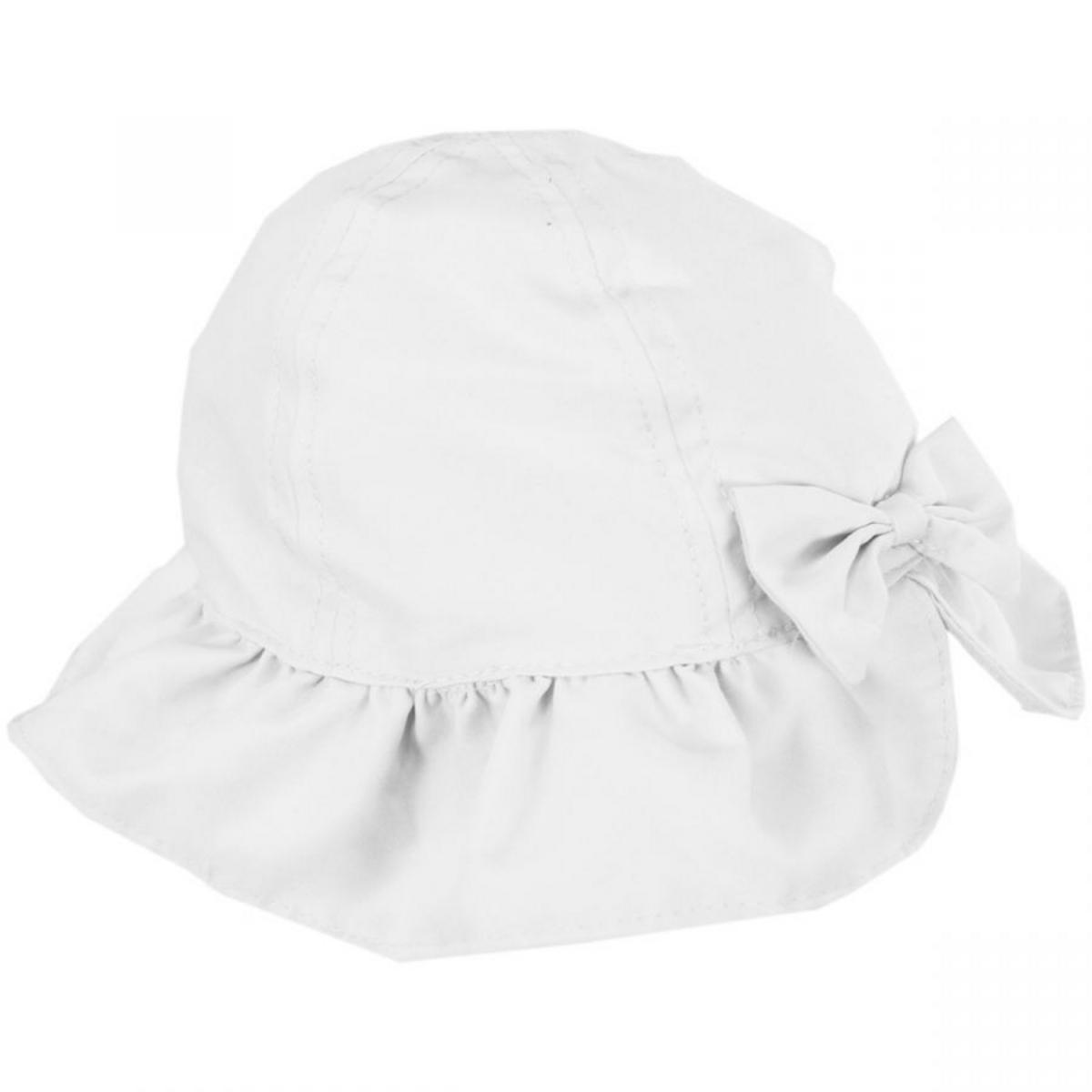 Scala | Infant Minerva Microfiber Bucket Hat | 508335 | profile | WHITE