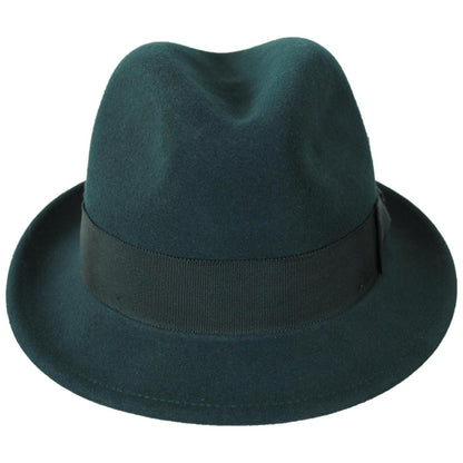 Bailey 1922 | Tino Wool LiteFelt Trilby Fedora Hat | 130008 | front | VIRIDIAN