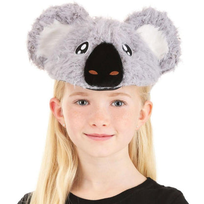 Elope | Koala Plush Headband | 190471 | profile | GREY