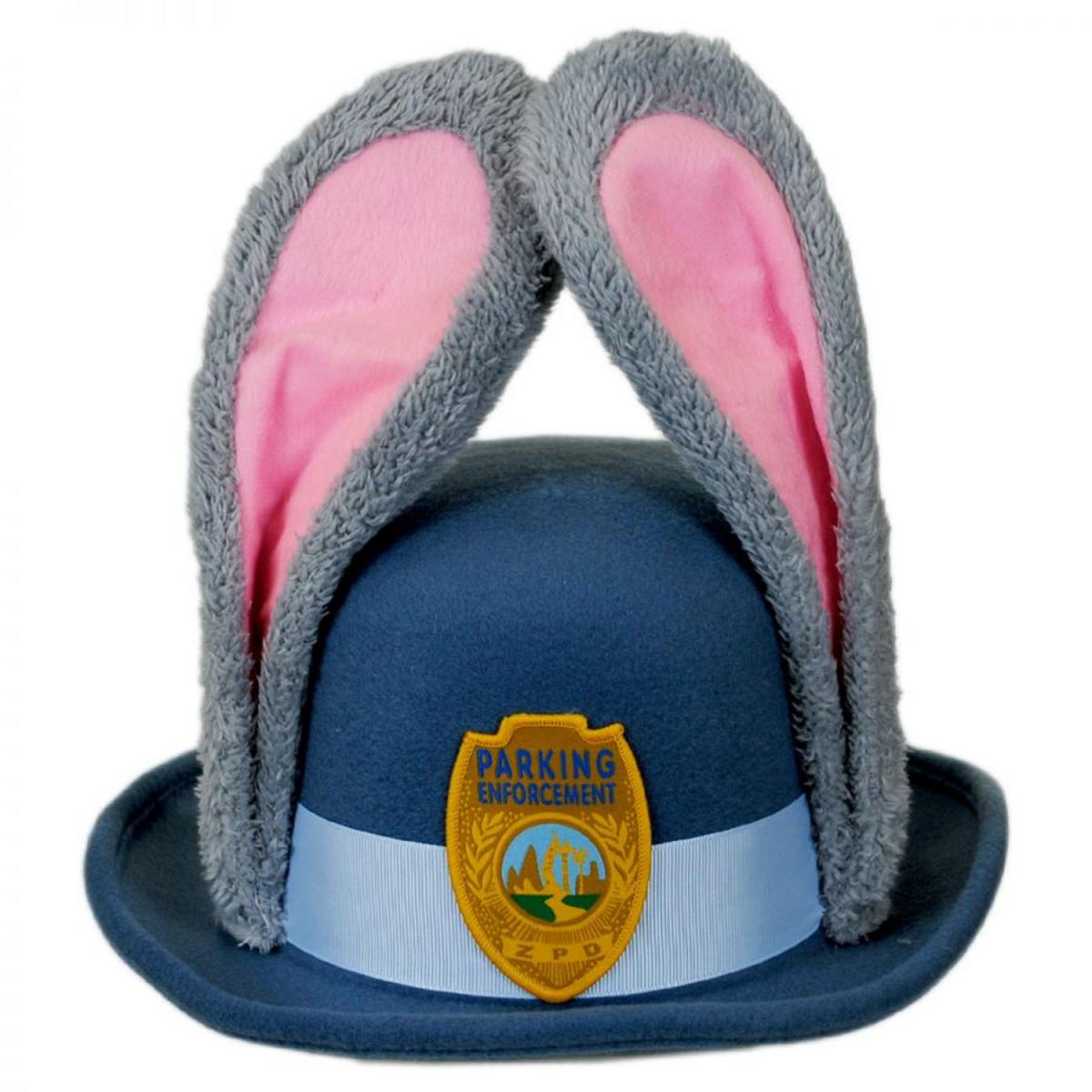 Disney | Zootopia Judy Hopps Bowler Hat with Ears | 190281 | front | MULTI