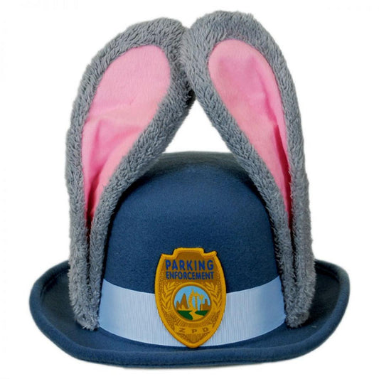 Disney | Zootopia Judy Hopps Bowler Hat with Ears | 190281 | front | MULTI