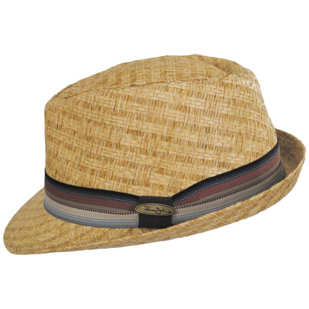Panama Jack | Bonito Toyo Straw Fedora hat | 126080 | profile | TEA