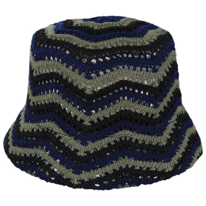 San Diego Hat Company | Dolly Cotton Knit Bucket Hat | 108649 | profile | NAVY