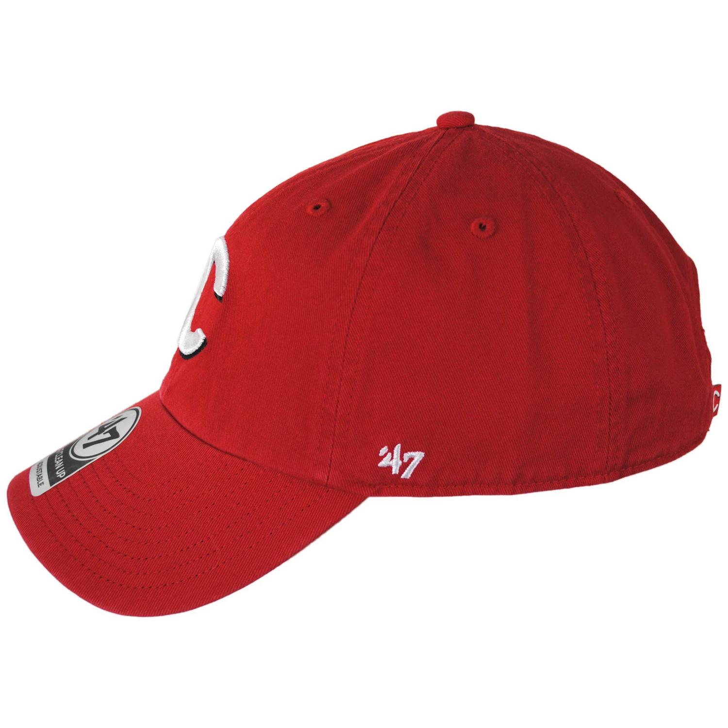 Cincinnati Reds MLB Clean Up Strapback Baseball Cap Dad Hat