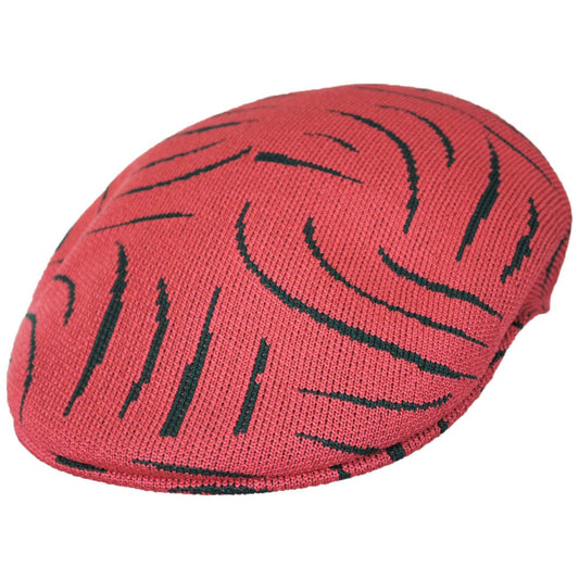 Kangol | Swerve Tropic 504 Ivy Cap | 161031 | lead | CAYENNE/MASTERS GREEN