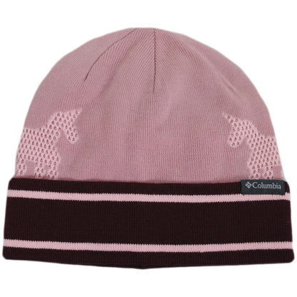 Columbia Sportswear | Kitterwibbit Acrylic Knit Beanie Hat | 509607 | lead | ERASER PINK