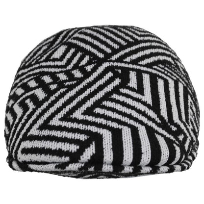 Kangol | Virtual Grid 507 Ivy Cap - FINAL SALE | 161014 | front | MOONSTRUCK/BLACK