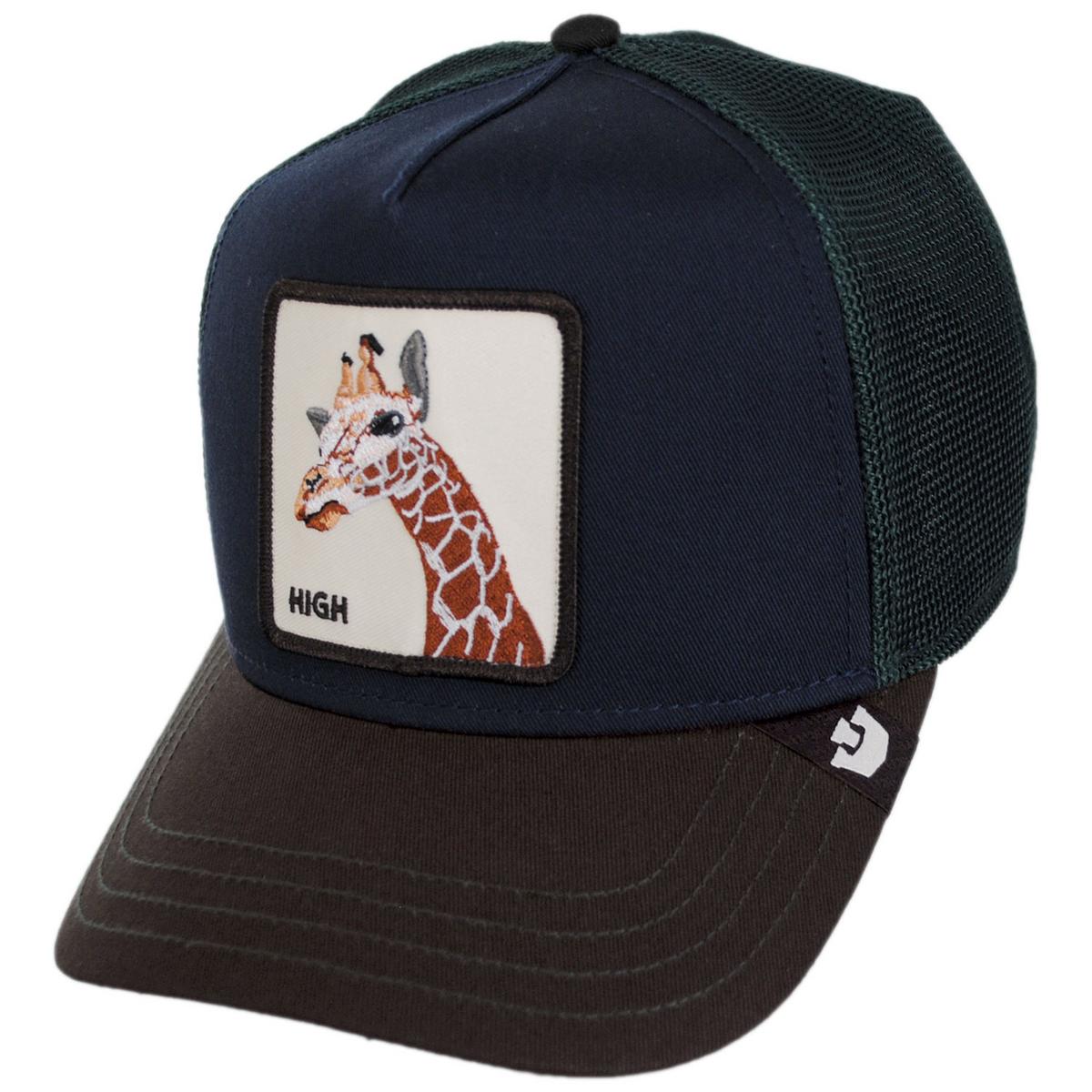 Goorin Bros | Giraffe Mesh Trucker Snapback Baseball Cap | 200366 | lead | MULTI COLOR