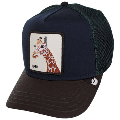 Goorin Bros | Giraffe Mesh Trucker Snapback Baseball Cap | 200366 | lead | MULTI COLOR