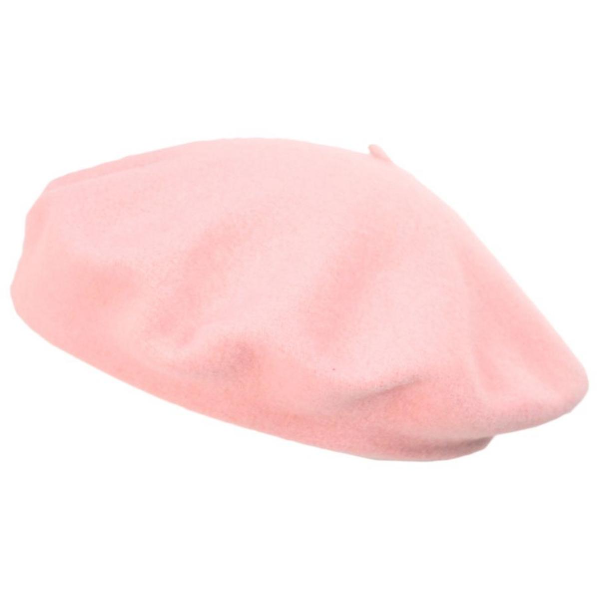 Parkhurst | Classic Wool Beret | 151124 | lead | CAMEO PINK