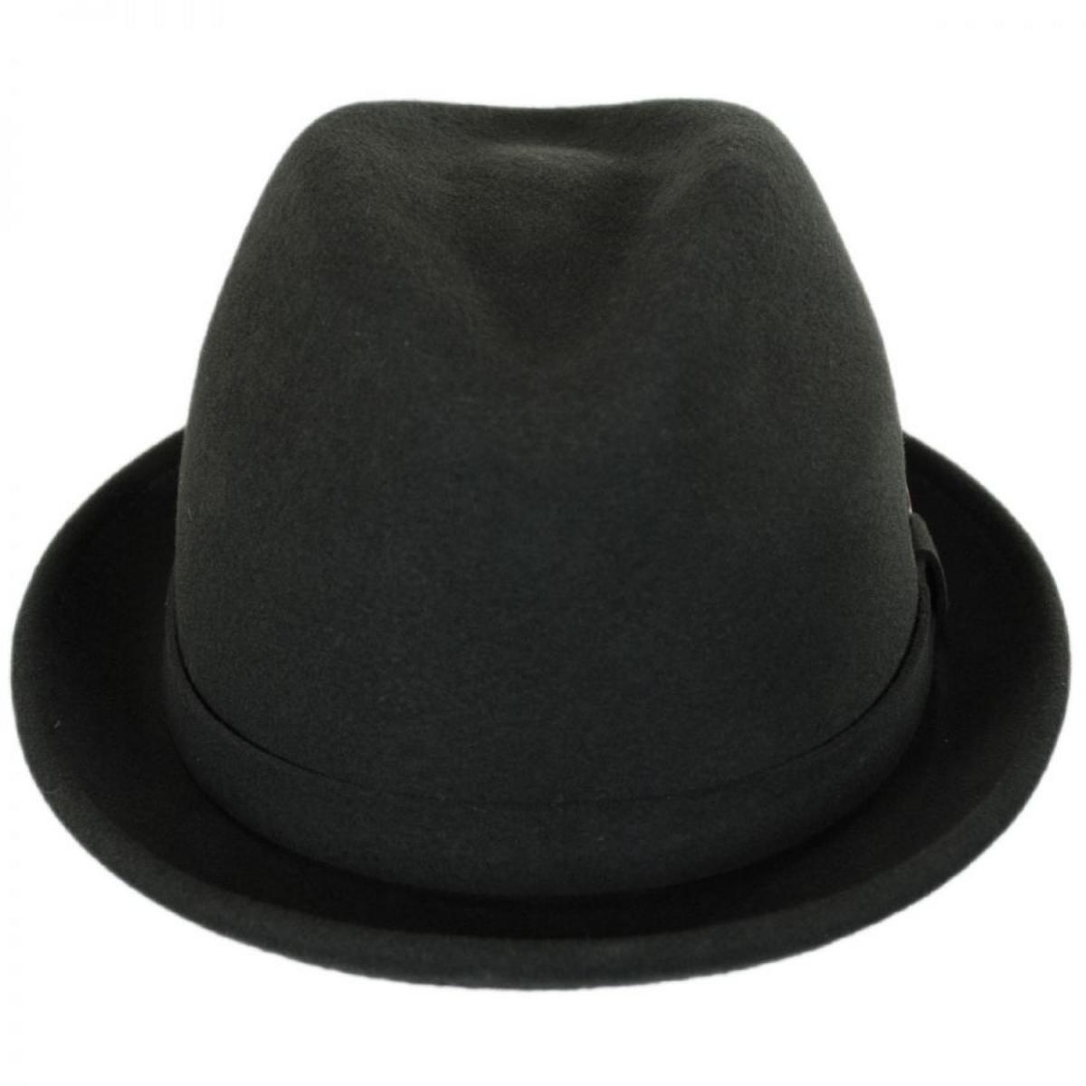 Kangol | Wool LiteFelt Player Fedora Hat | 130197 | front | FORRESTER