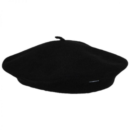 Kangol | Modelaine Wool Felt Beret | 150904 | lead | BLACK