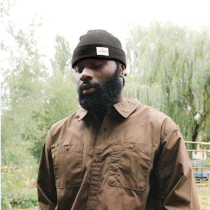 BRIXTON HATS | Trademark Beanie Hat | 502711 | lsmone | BLACK