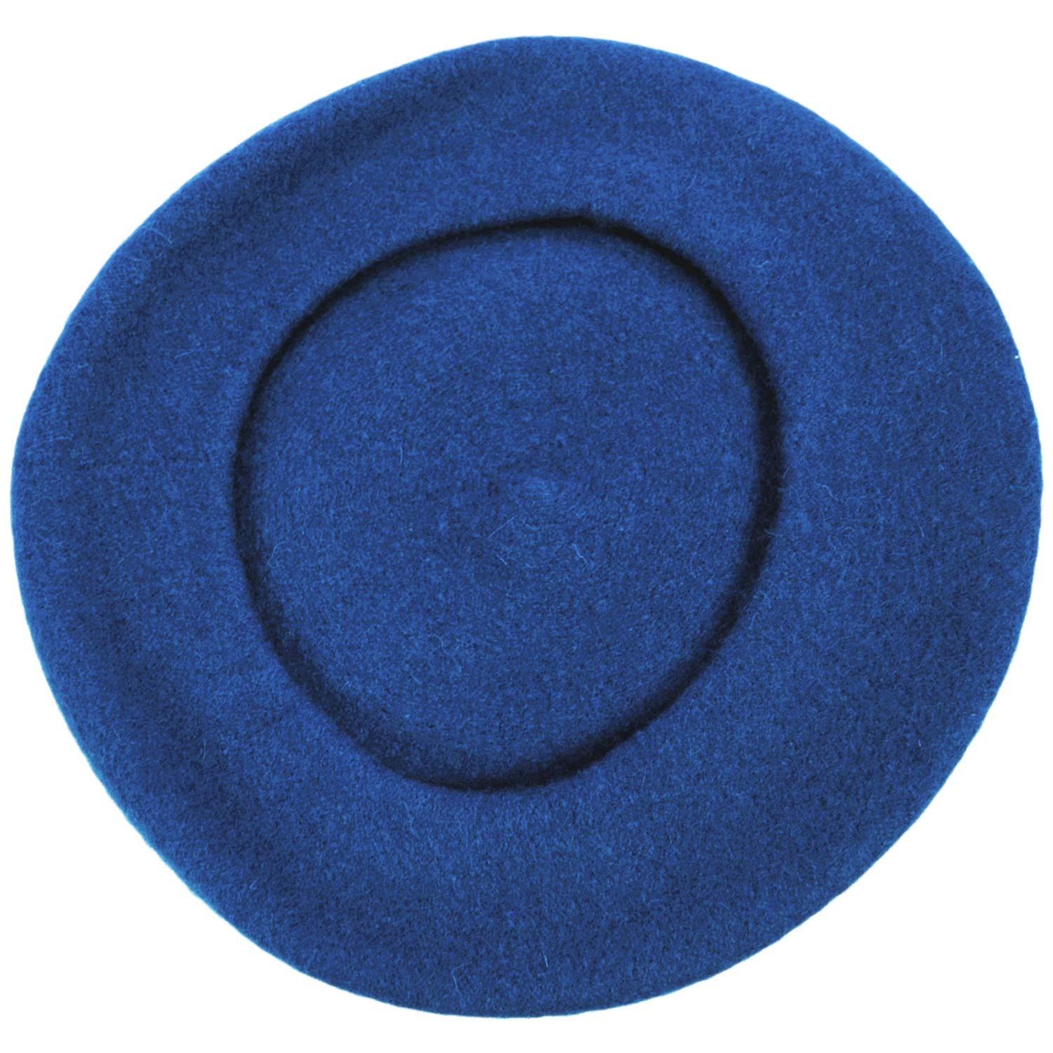 Village Hat Shop | Wool Fashion Beret | 152500 | under | BLUE