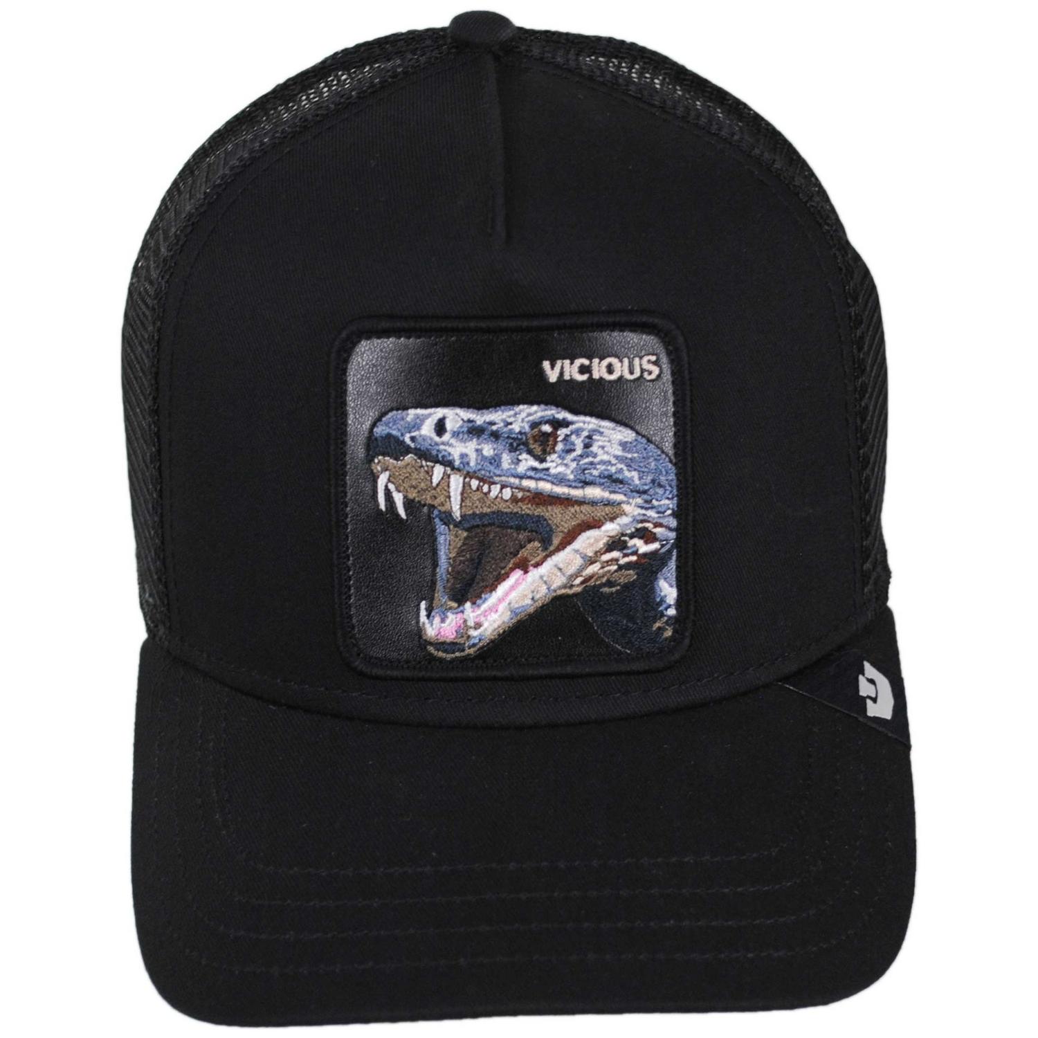 Goorin Bros | Vicious Mesh Trucker Snapback Baseball Cap | 200680 | front | VOID