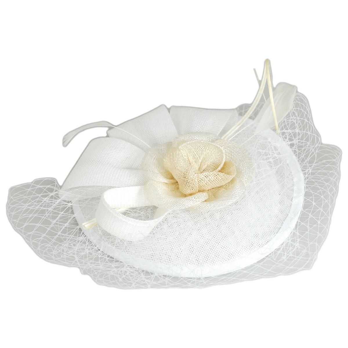 Jeanne Simmons | Luxe Sinamay Straw Fascinator Hat