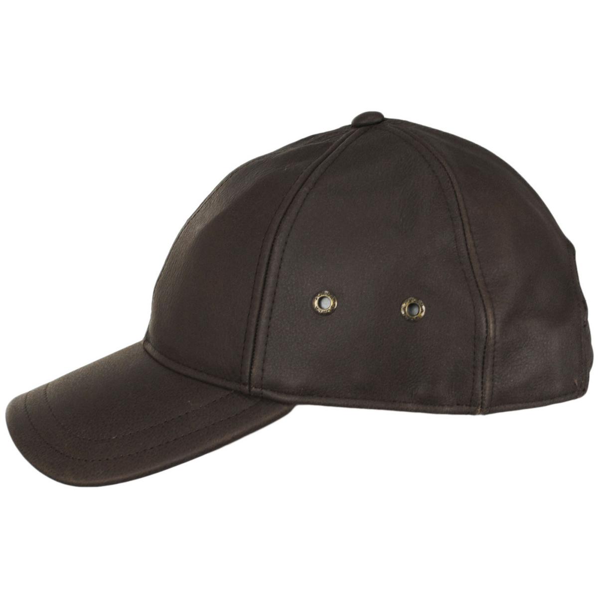 Timber Leather Adjustable Baseball Cap – Village Hat Shop