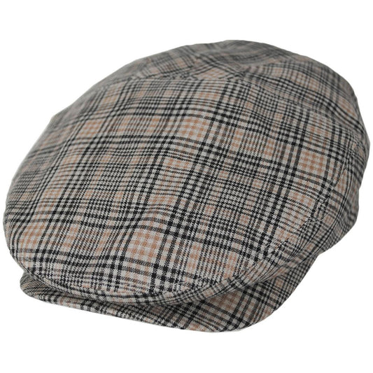 Bailey 1922 | Duch Linen Plaid 5 Panel Ivy Cap | 167222 | lead | GRIT PLAID