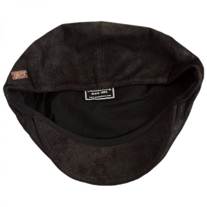 Bailey 1922 | Lazar Suede Leather Ivy Cap | 167161 | under | COFFEE