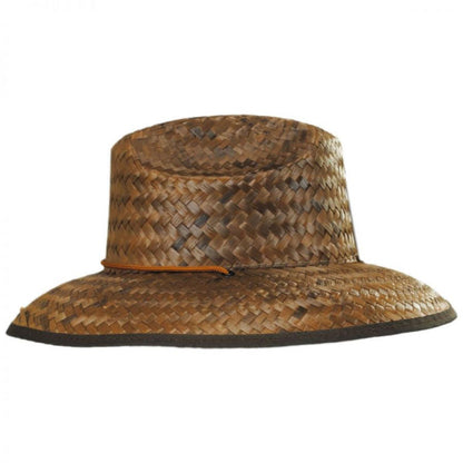 Scala | Kid's Costa Brava Palm Straw Lifeguard Hat | 505013 | profile | COCOA