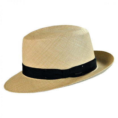 Bailey 1922 | Roll Up II Panama Straw Fedora Hat | 127889 | profile | NATURAL